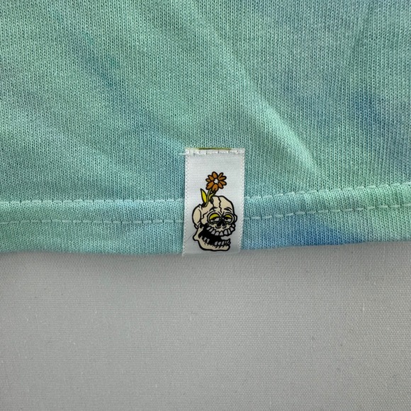 Your‎ Highness Tie Dye Manifest Skeleton Graphic T-Shirt Size Large NWOT - Picture 2 of 10